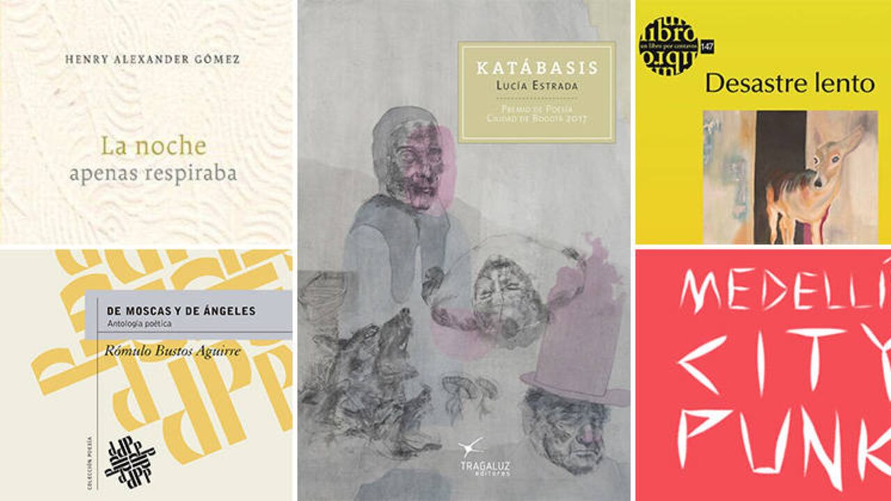 Lucía Estrada, Tania Ganitsky, Rómulo Bustos Aguirre, Henry Alexander Gómez y Jacobo Cardona Echeverri son los finalistas de esta versión del Premio Nacional de Poesía.