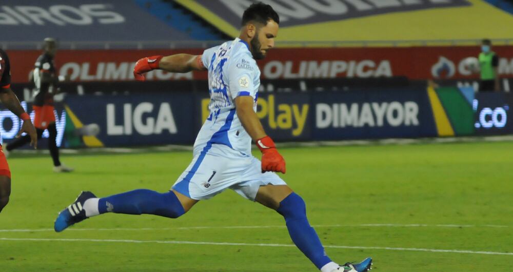 Sebastián Viera, arquero de Junior