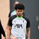 Luis Díaz se presentó hace unos días a entrenamientos con el Liverpool