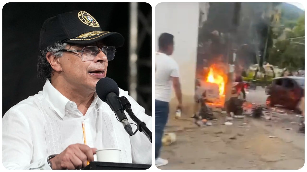 El presidente Gustavo Petro se pronunció sobre el atentado terrorista en Balboa, Cauca.