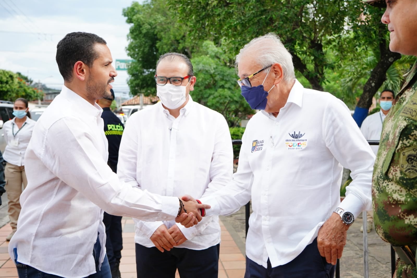 Ministro del Interior estuvo el jueves 5 de mayo en la ciudad de Cúcuta