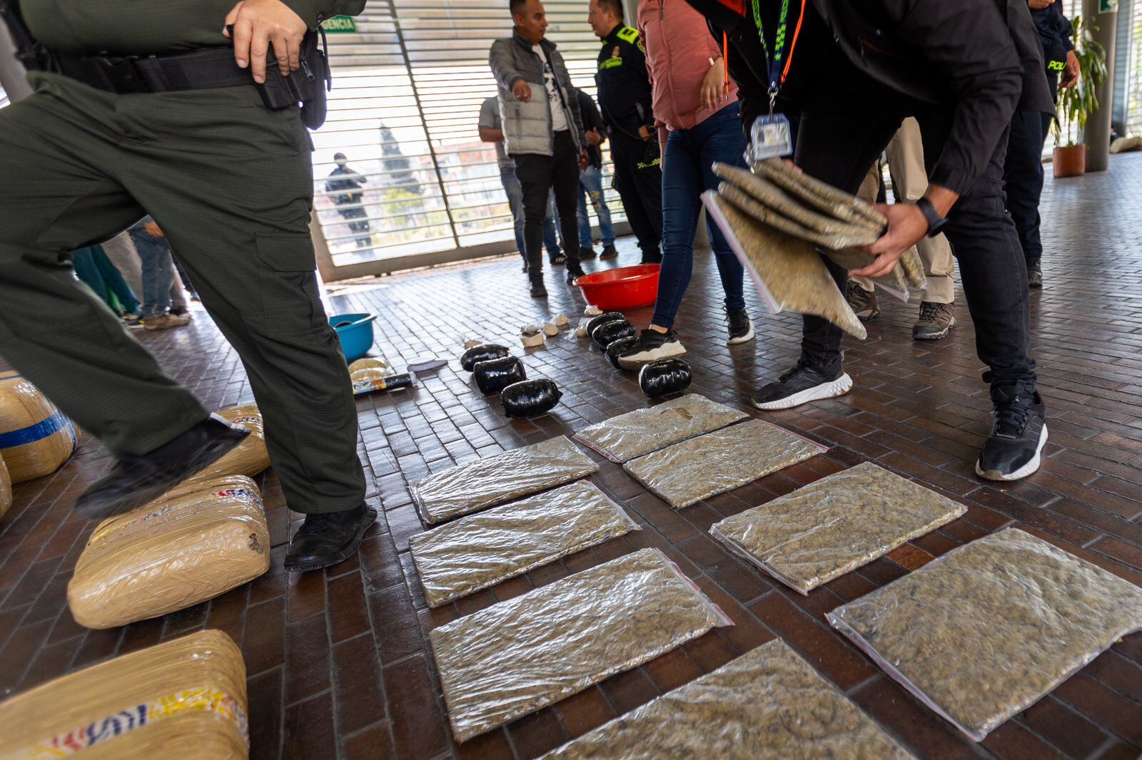 Droga incautada en Ciudad Bolívar