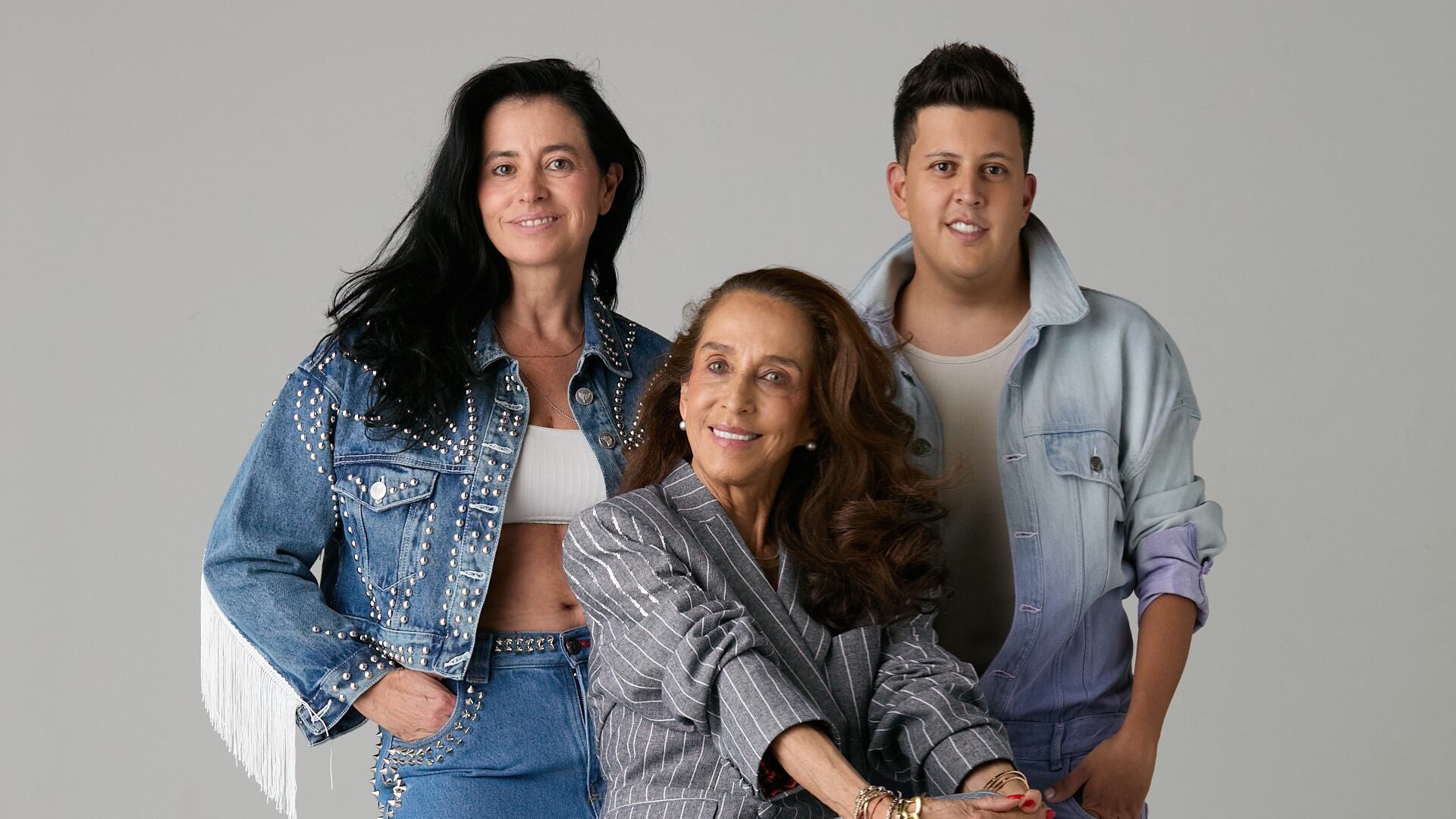 Pilar Castaño, Ana María Londoño y César Rincón, equipo de curaduría del colectivo Puente