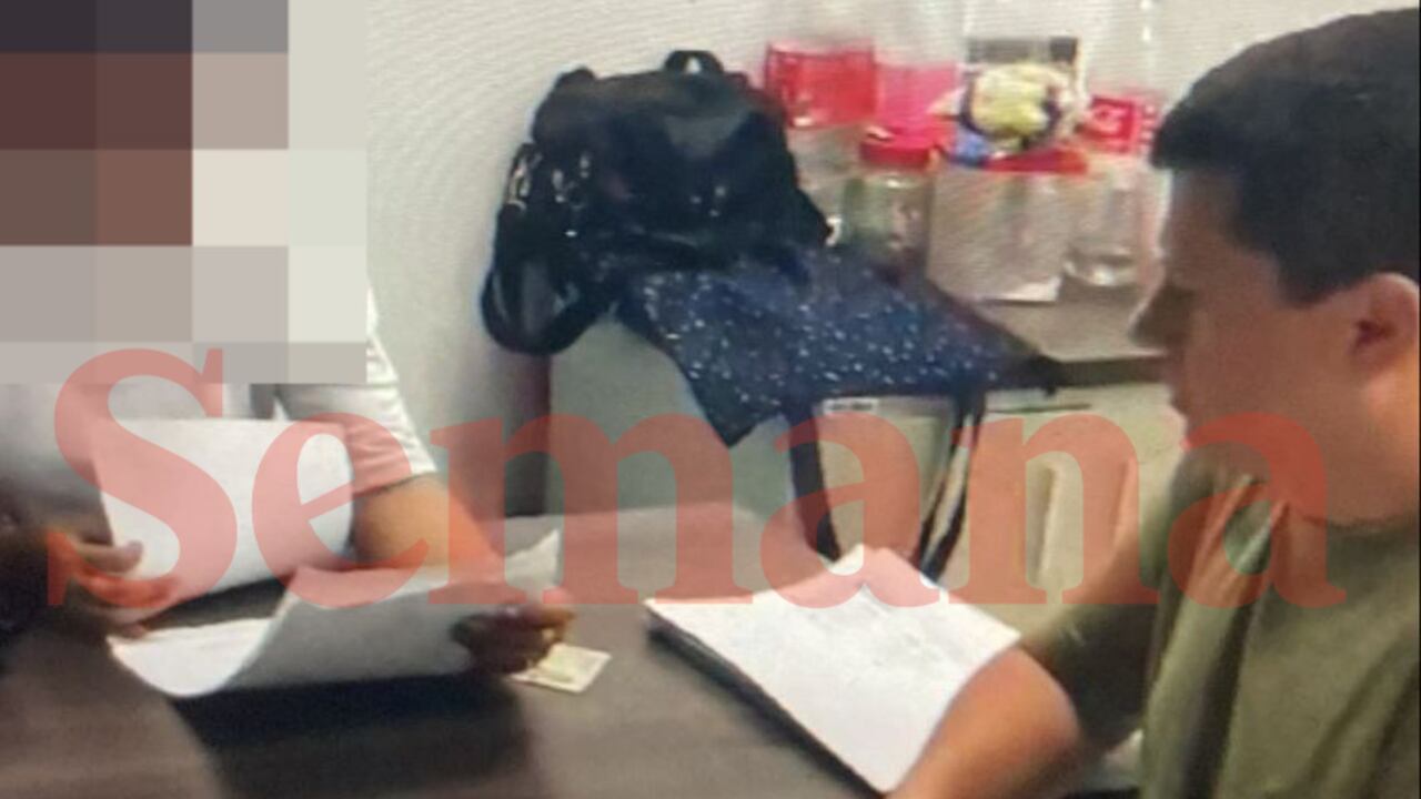 Primer imagen del Ñoño Elías recapturado.