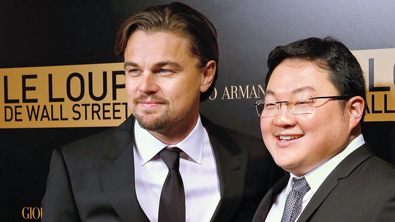 Leonardo DiCaprio with Jho Low GETTY IMAGES