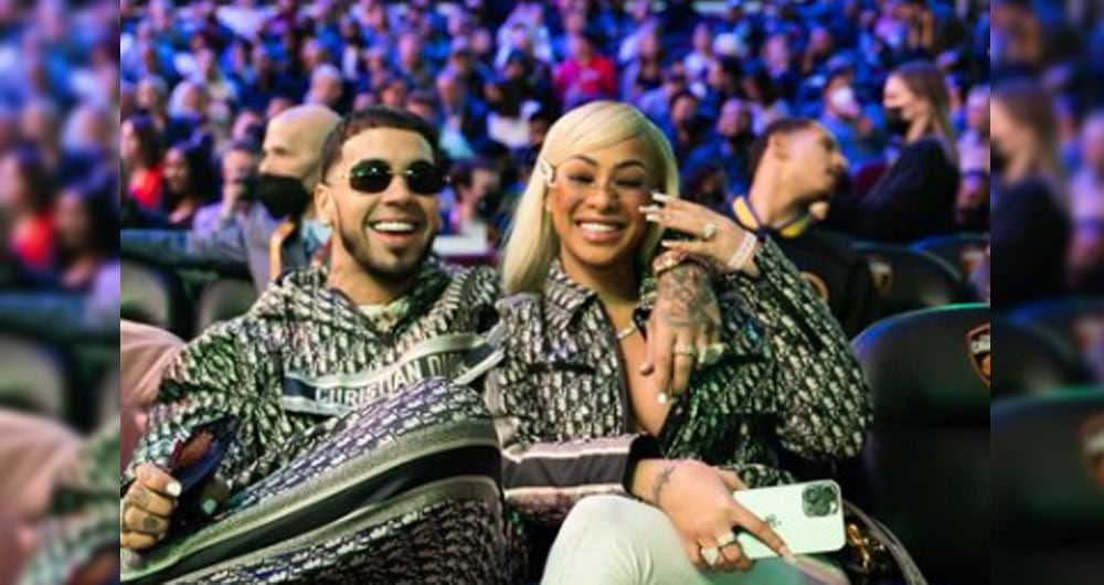 Yailin y Anuel AA - Foto tomada de Instagram @anuel