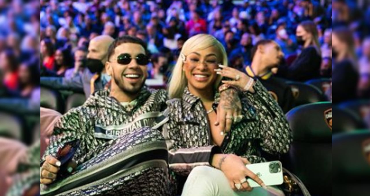 Yailin y Anuel AA - Foto tomada de Instagram @anuel