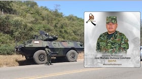 El Ejército confirmó que un soldado murió y cuatro militares resultaron heridos tras un ataque con drones con explosivos en zona rural de El Tarra, Norte de Santander.