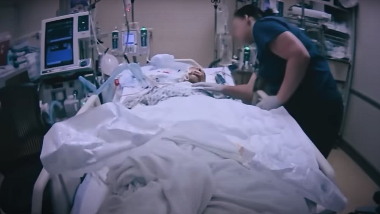 Judy Malinowski quedó con el 95 % de su cuerpo quemado.