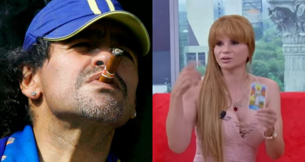 Mhoni vidente predijo la muerte de maradona.