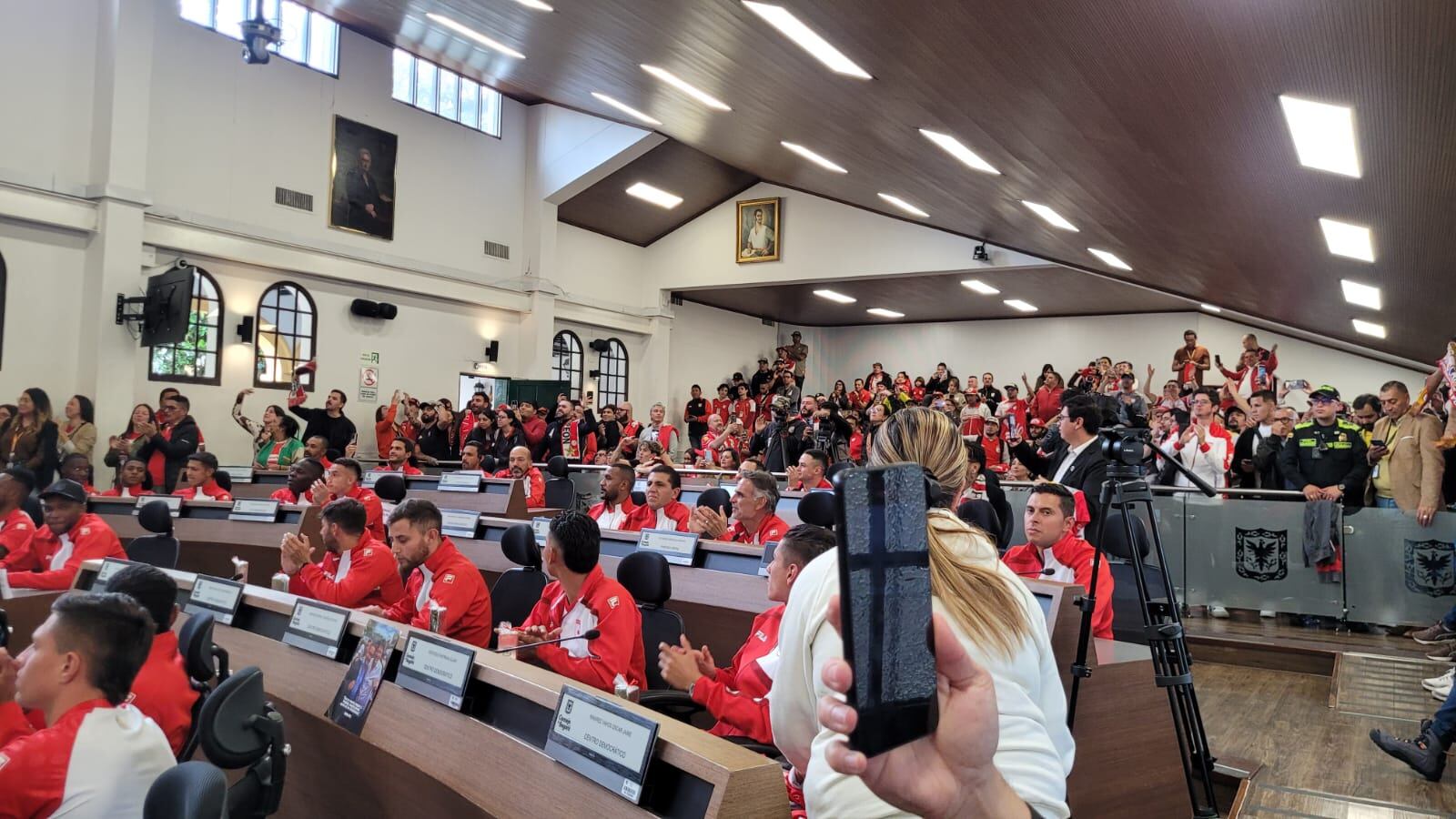 Independiente Santa Fe en el Concejo de Bogotá