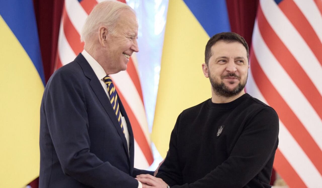 El presidente Volodímir Zelenski se comienza a tomar confianza con la ayuda de Estados Unidos.