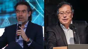 Federico Gutiérrez y Gustavo Petro.