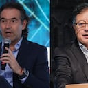 Federico Gutiérrez y Gustavo Petro.