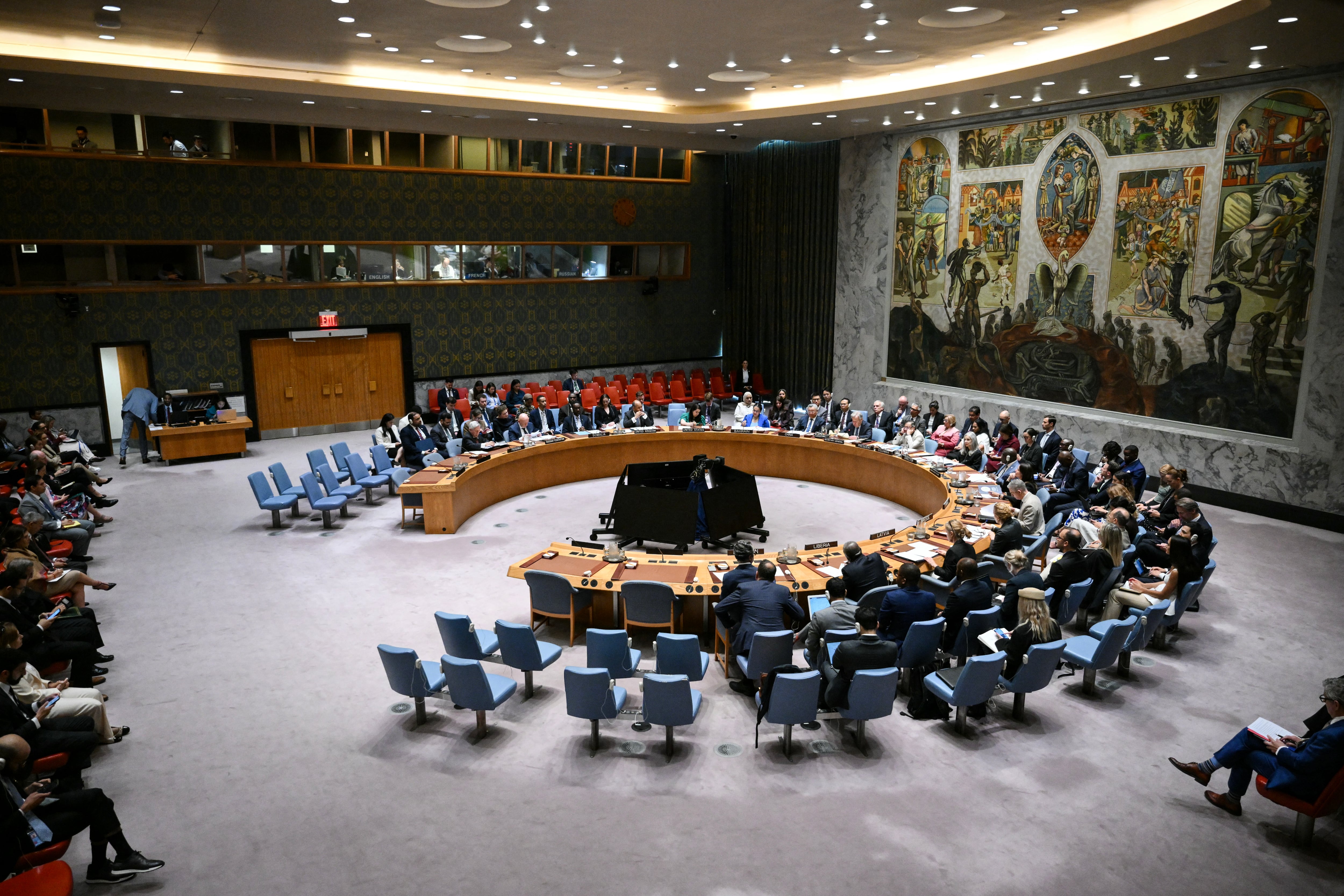Varios países hacen parte del Consejo de Seguridad de las Naciones Unidas.