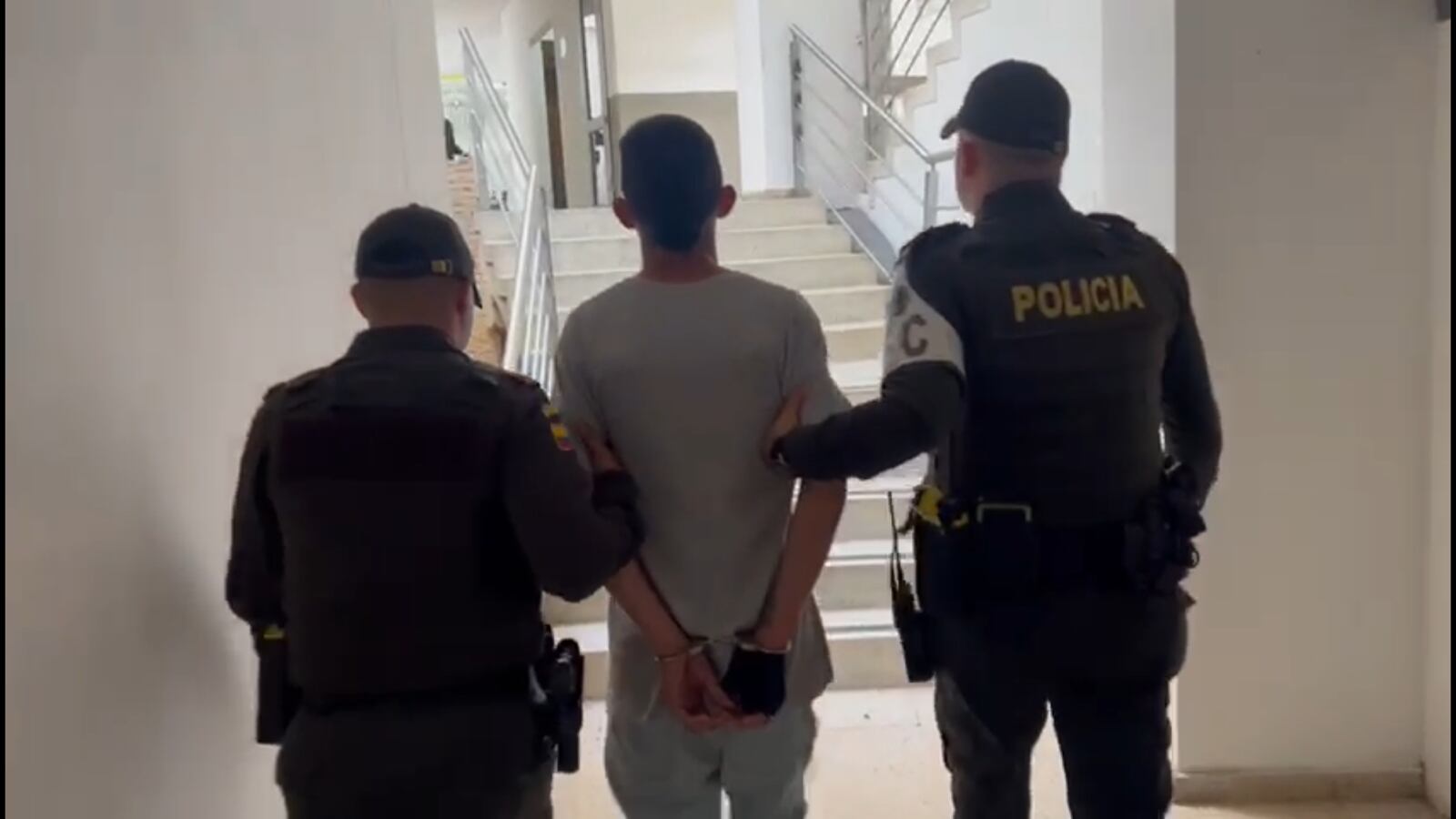 El capturado es de nacionalidad venezolana.