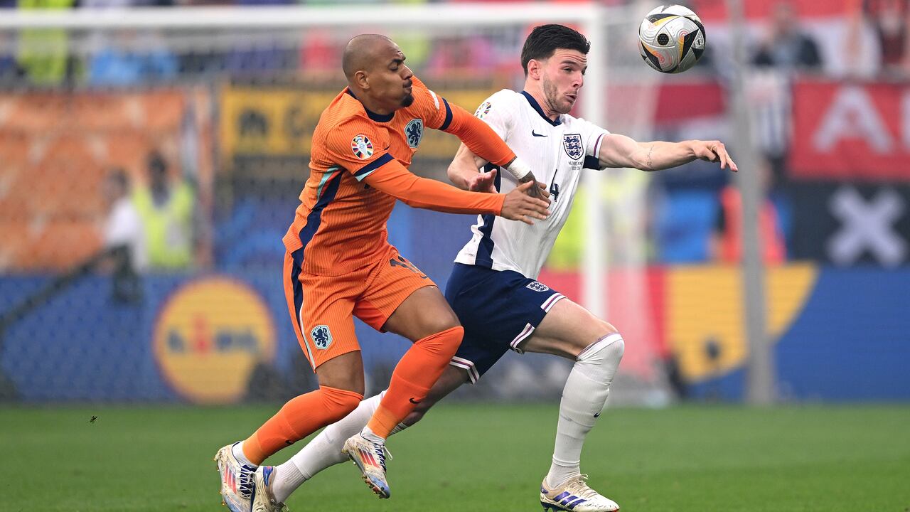 Imagen del duelo entre Países Bajos e Inglaterra, este miércoles 10 de julio en Dortmund.