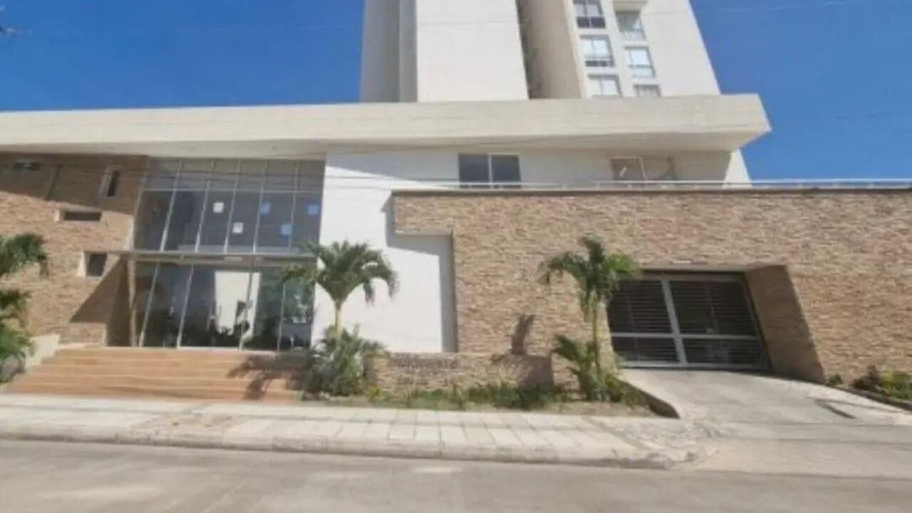 Edificio donde ocurrió el suceso.