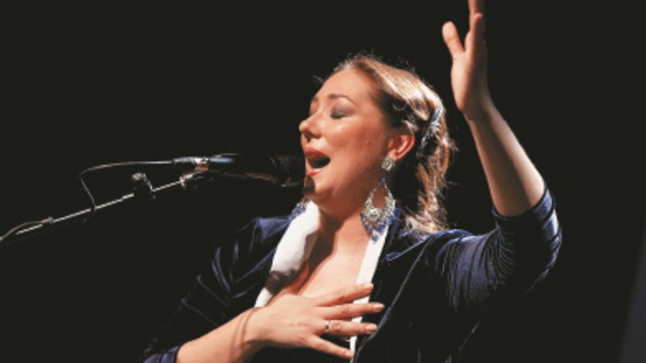 La joven cantaora granadina Marina Heredia.