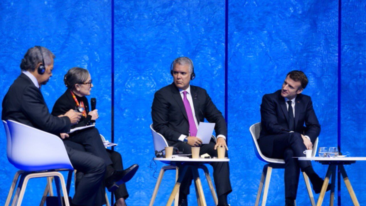 El presidente Duque detalló en Francia los planes de su Gobierno para proteger el medio ambiente.