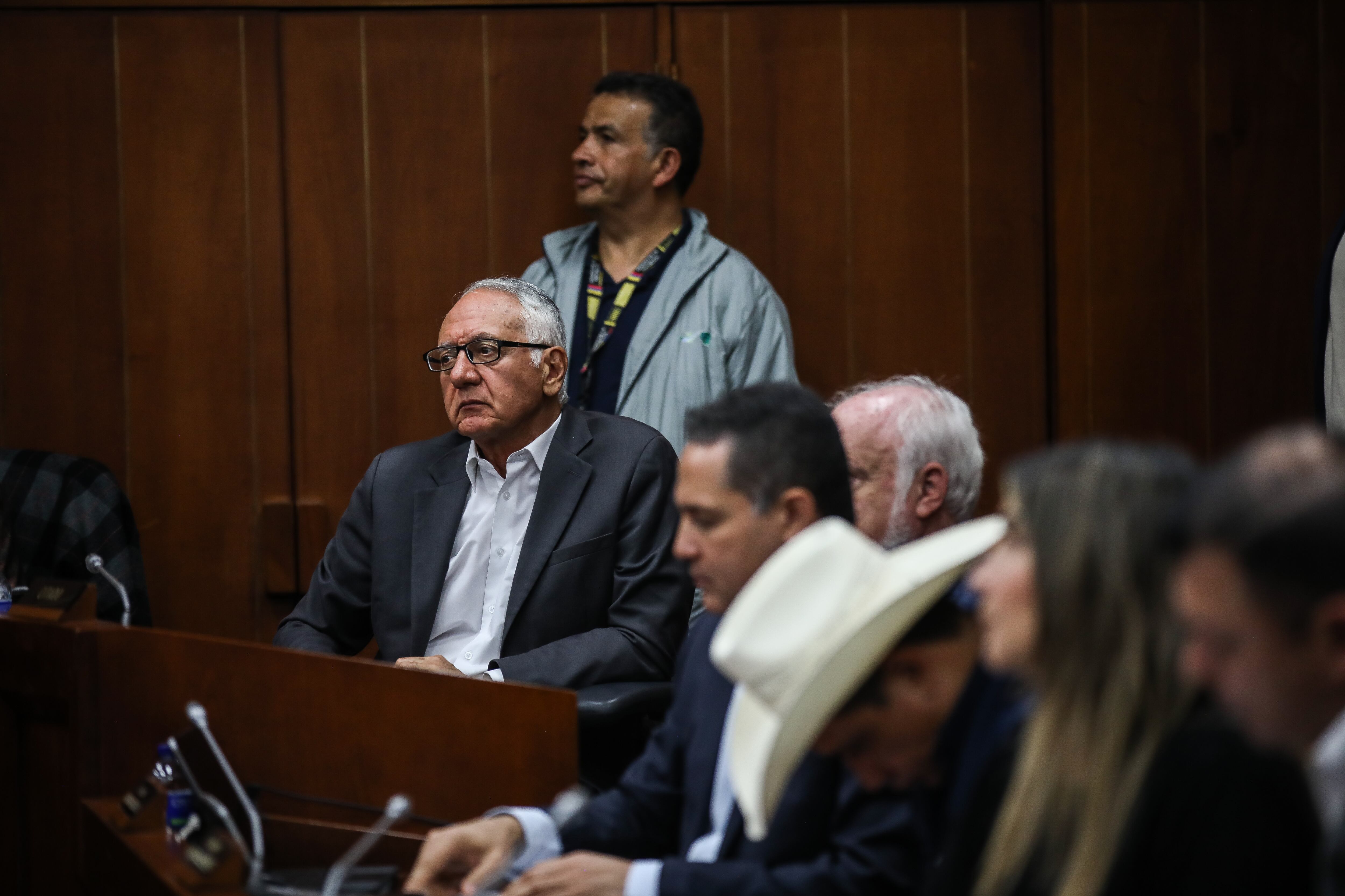 Ministro de Salud Guillermo Alfonso Jaramillo, Director de Adres Félix León Martínez