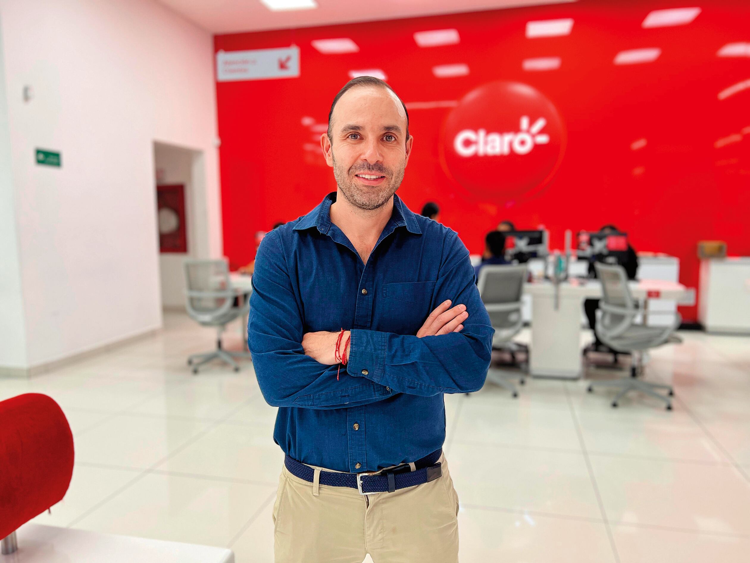 Federico Roca, gerente de marketing masivo de Claro Colombia.