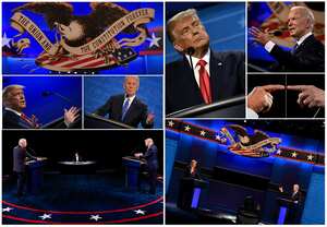 Los mejores momentos del último debate entre Trump y Biden
