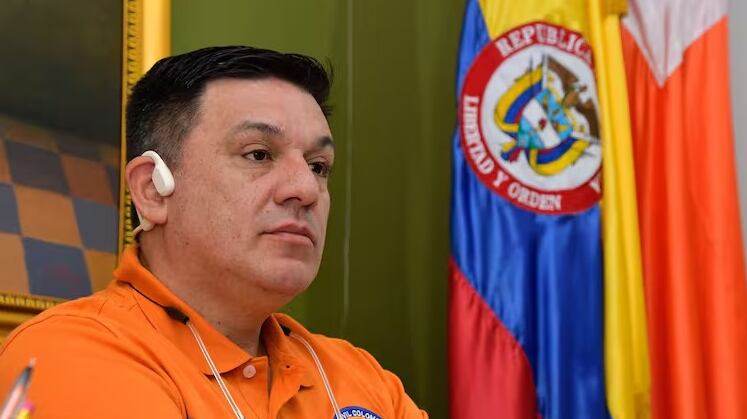 Mayor (R) Néstor Rodríguez, el director de la Defensa Civil en el departamento del Atlántico.