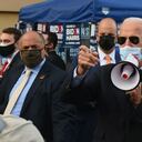 A Biden no le ha ido tan bien como pronosticaban algunas encuestas. Foto: Getty Images-BBC