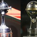 Trofeos de la Copa Libertadores y Sudamericana