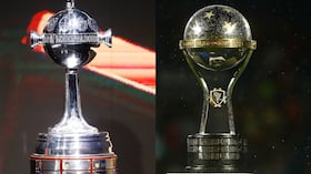 Trofeos de la Copa Libertadores y Sudamericana