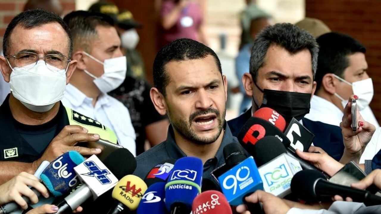 Ministro del Interior Daniel Palacios.