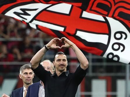 Zlatan Ibrahimovic en AC Milán