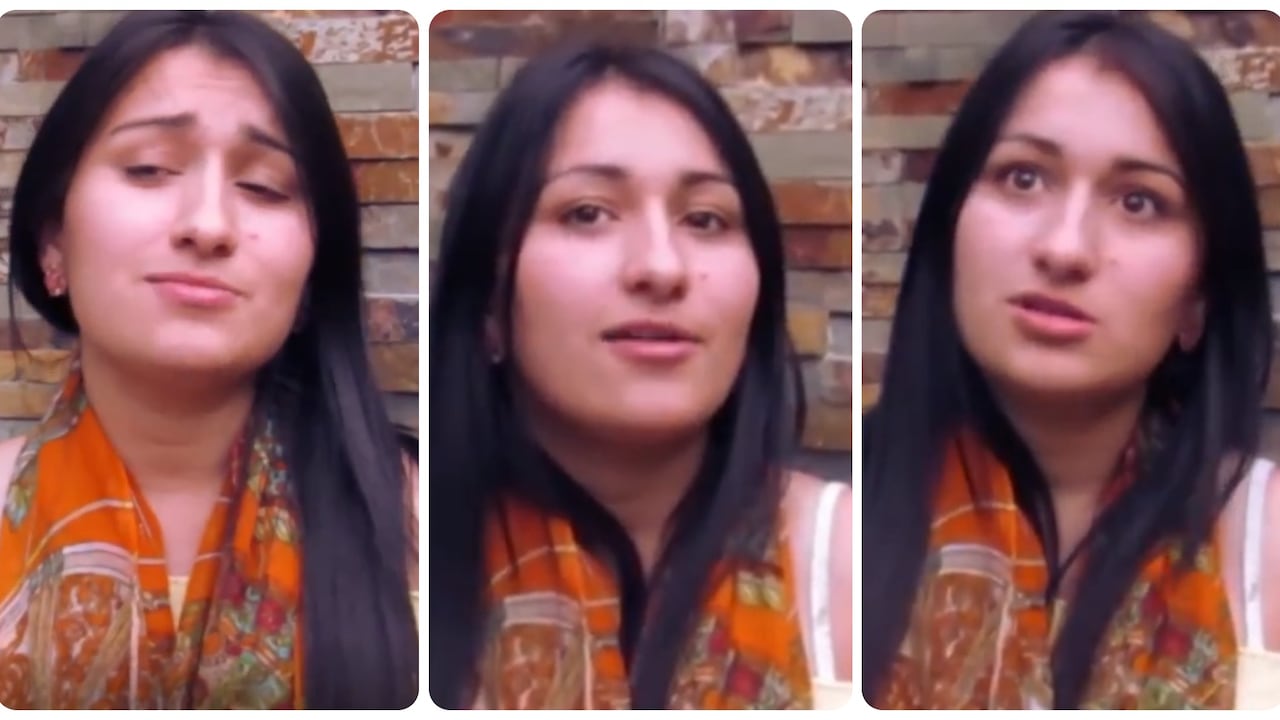 En un video conocido por SEMANA, Laura Sarabia, de joven, cuenta cómo llegó al grupo cristiano Alpha, que cambió su vida para bien.