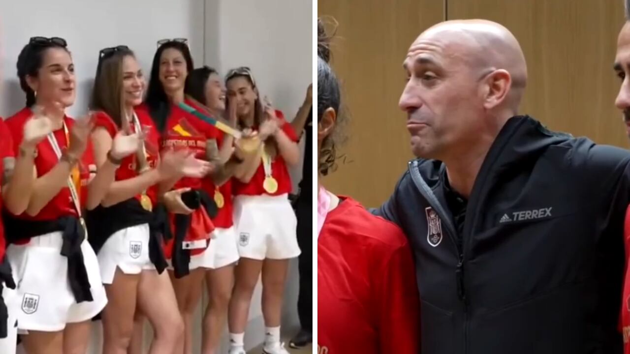 Defensa de Luis Rubiales presentó video inédito de tras el beso con Jenni Hermoso