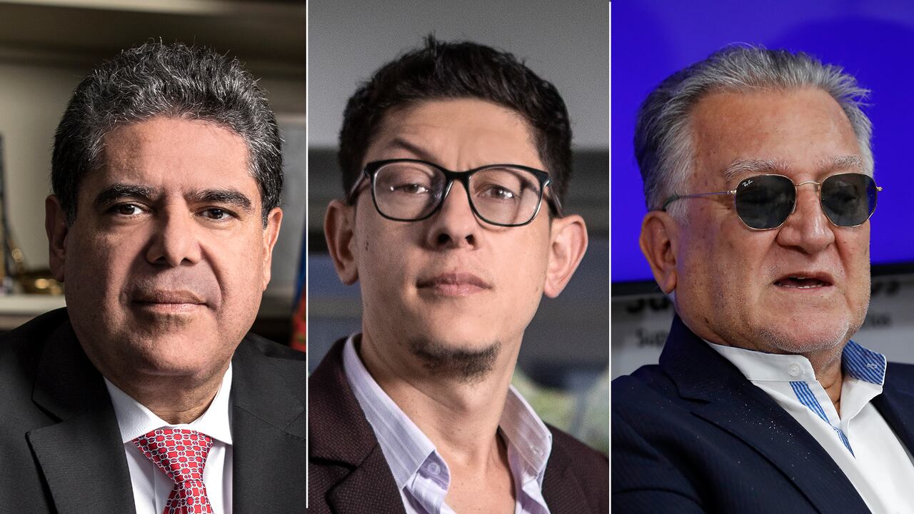Carlos Hernán Rodríguez, Daniel Rojas, Dagoberto Quiroga