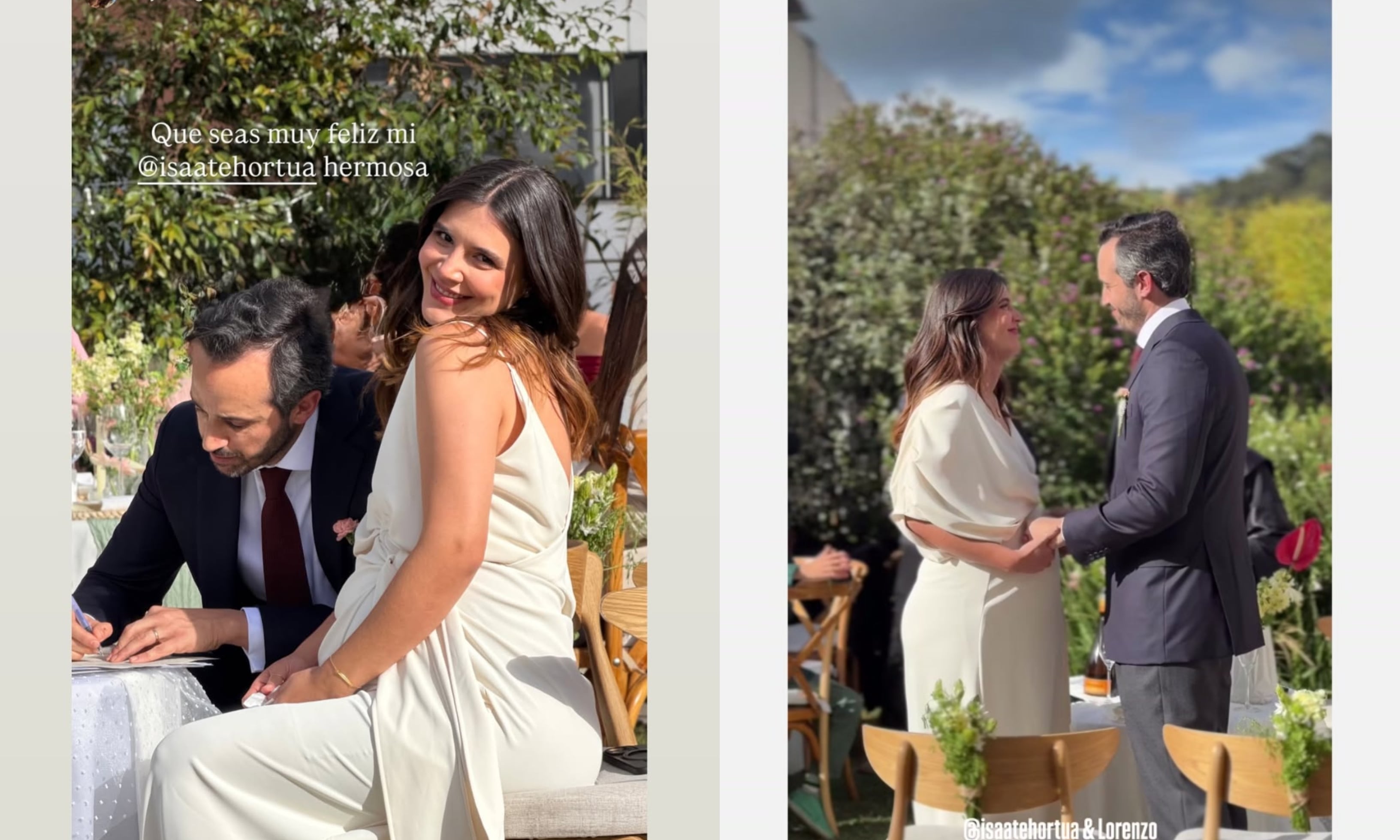 Así fue la boda secreta de Isabella Atehortúa, presentadora de Noticias RCN