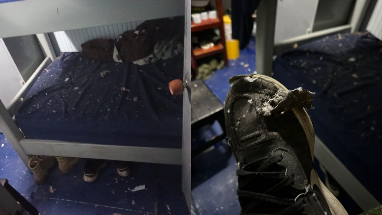 Afortunadamente, el hecho no dejó a ninguna persona herida.