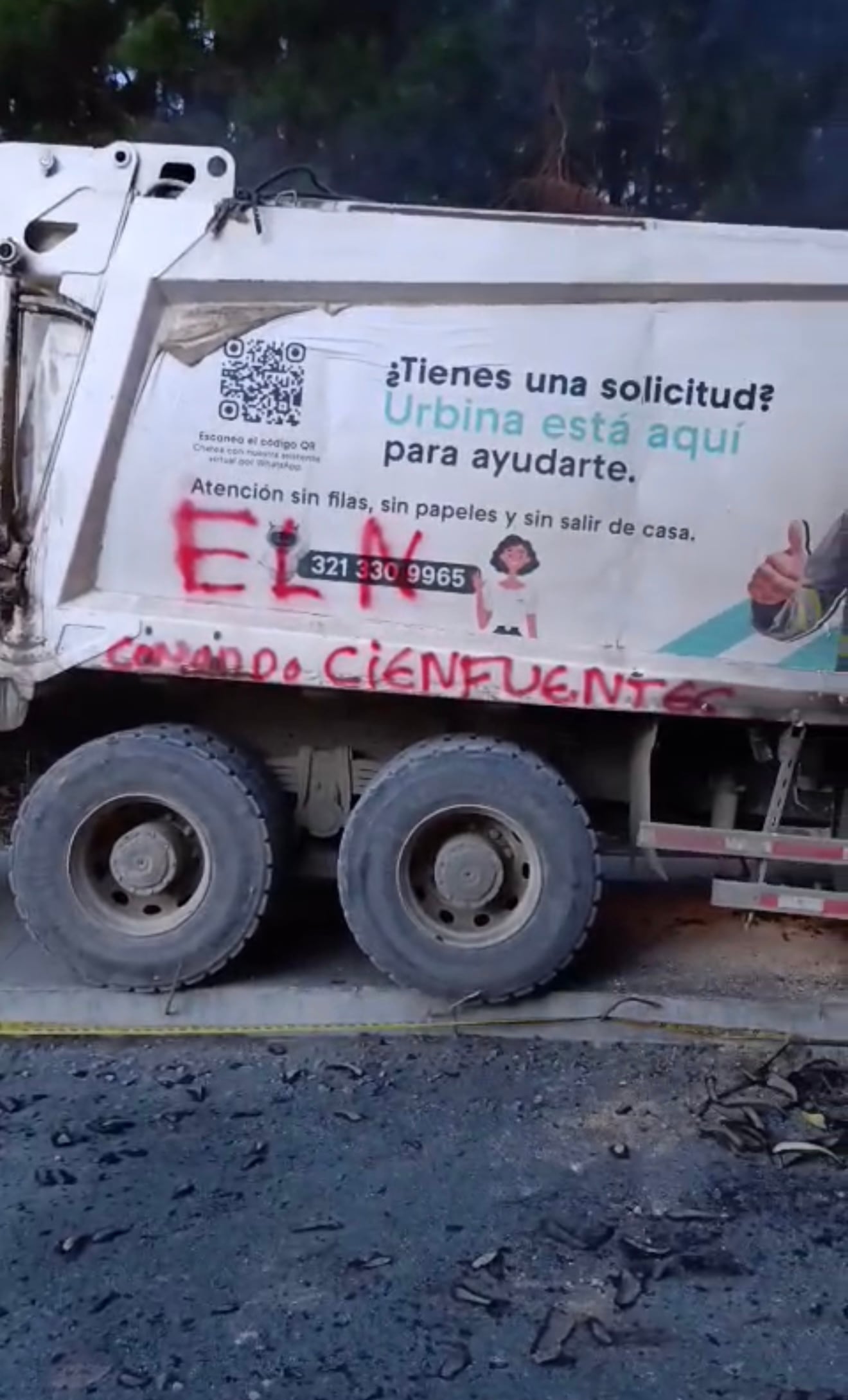 Vehículo interceptado por hombres armados cerca de Popayán