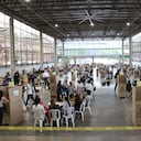 Votaciones Medellin urnas, votos gente