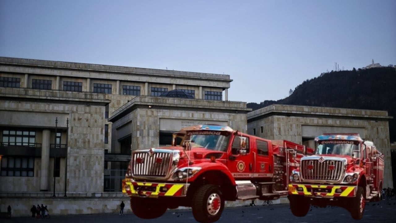 Se detectó un fuerte olor a quemado en el Palacio de Justicia.