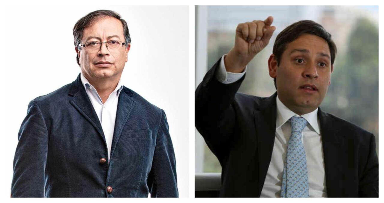 Gustavo Petro y Mauricio Lizcano