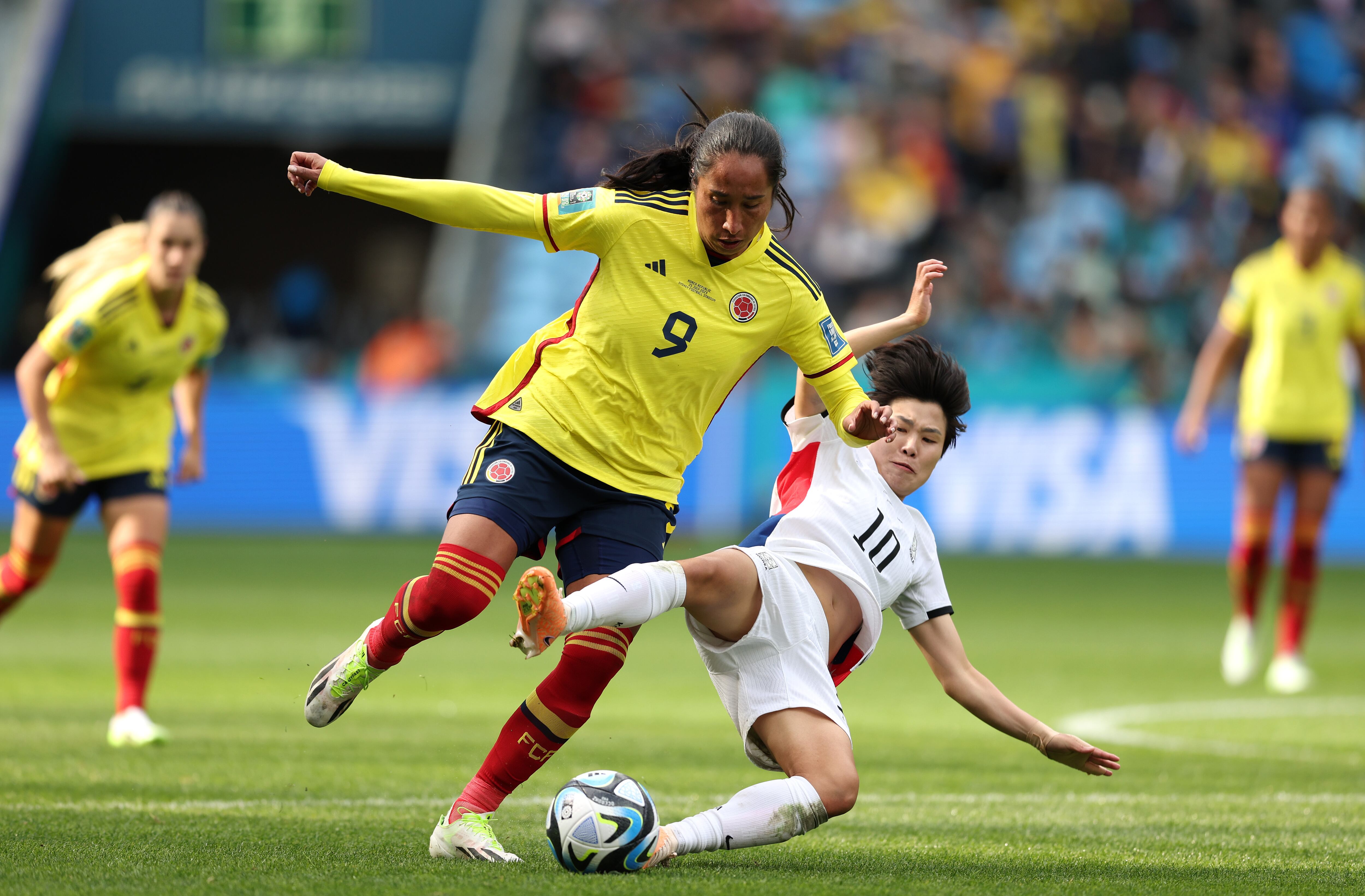Mayra Ramírez, delantera de la Selección Colombia.