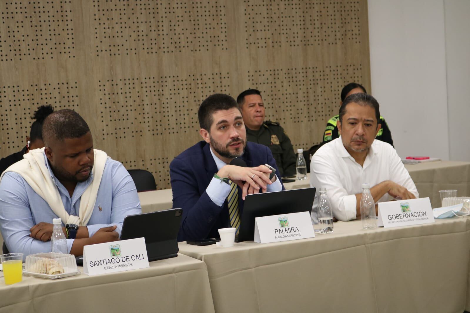 El evento contó con la participación del Alcalde de Palmira y el Secretario de Seguridad de Cali.
