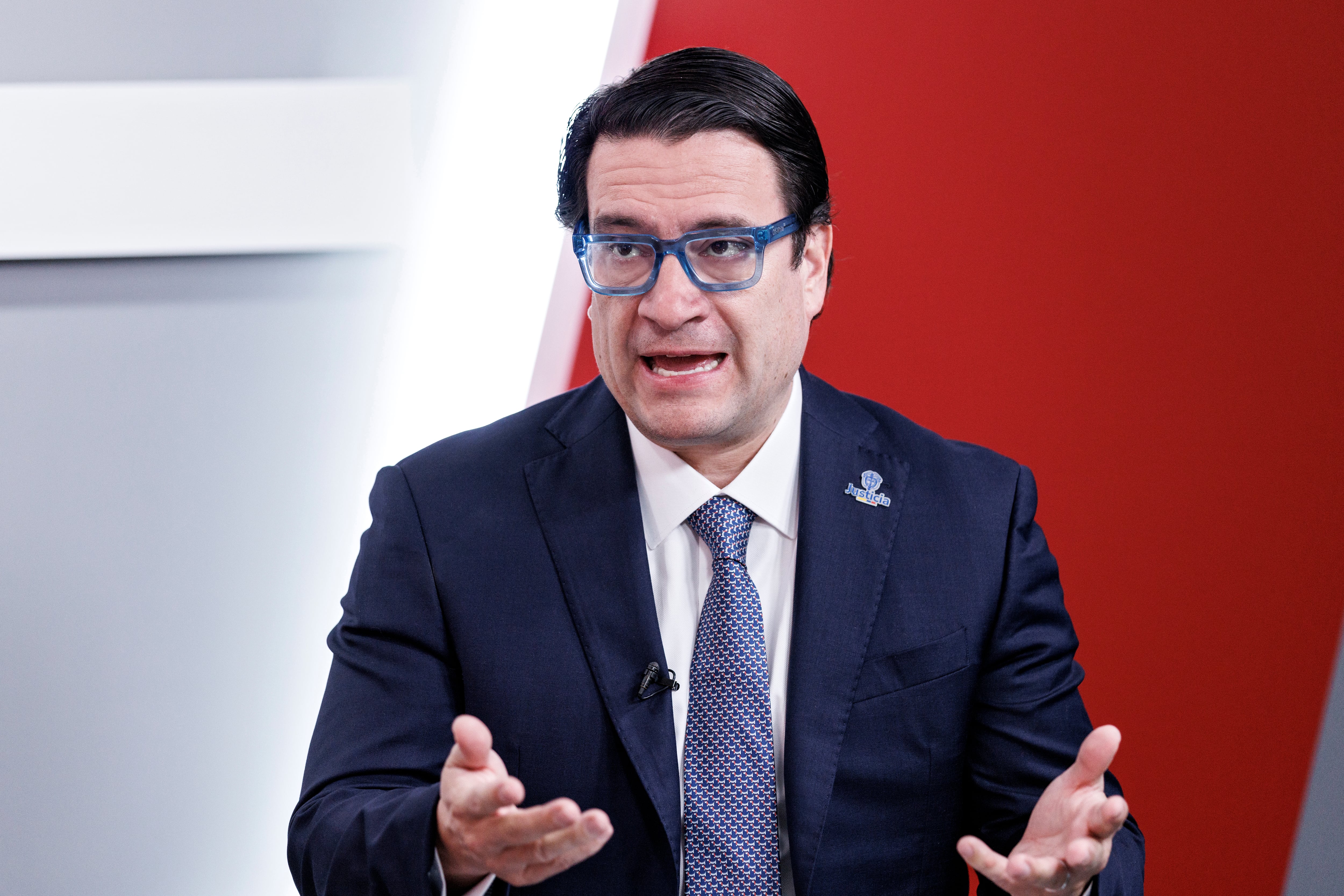 Iván Cancino, ministro de Justicia.