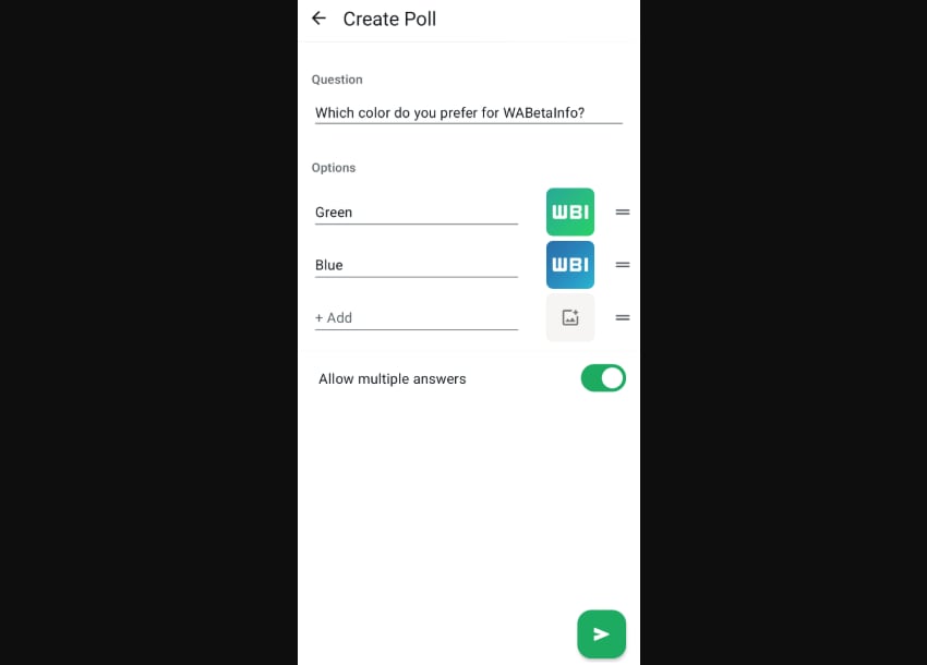 WhatsApp está desarrollando encuestas fotográficas para hacer más atractivas las decisiones grupales.