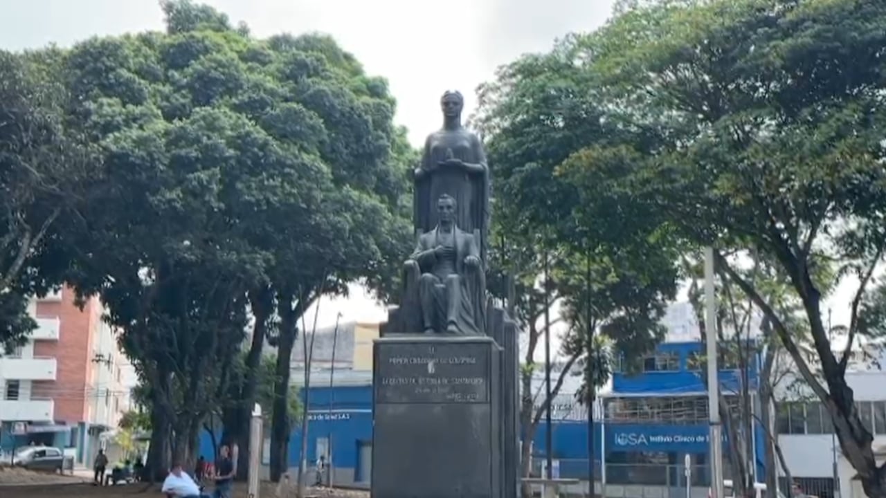 Parque Bolívar de Bucaramanga.
