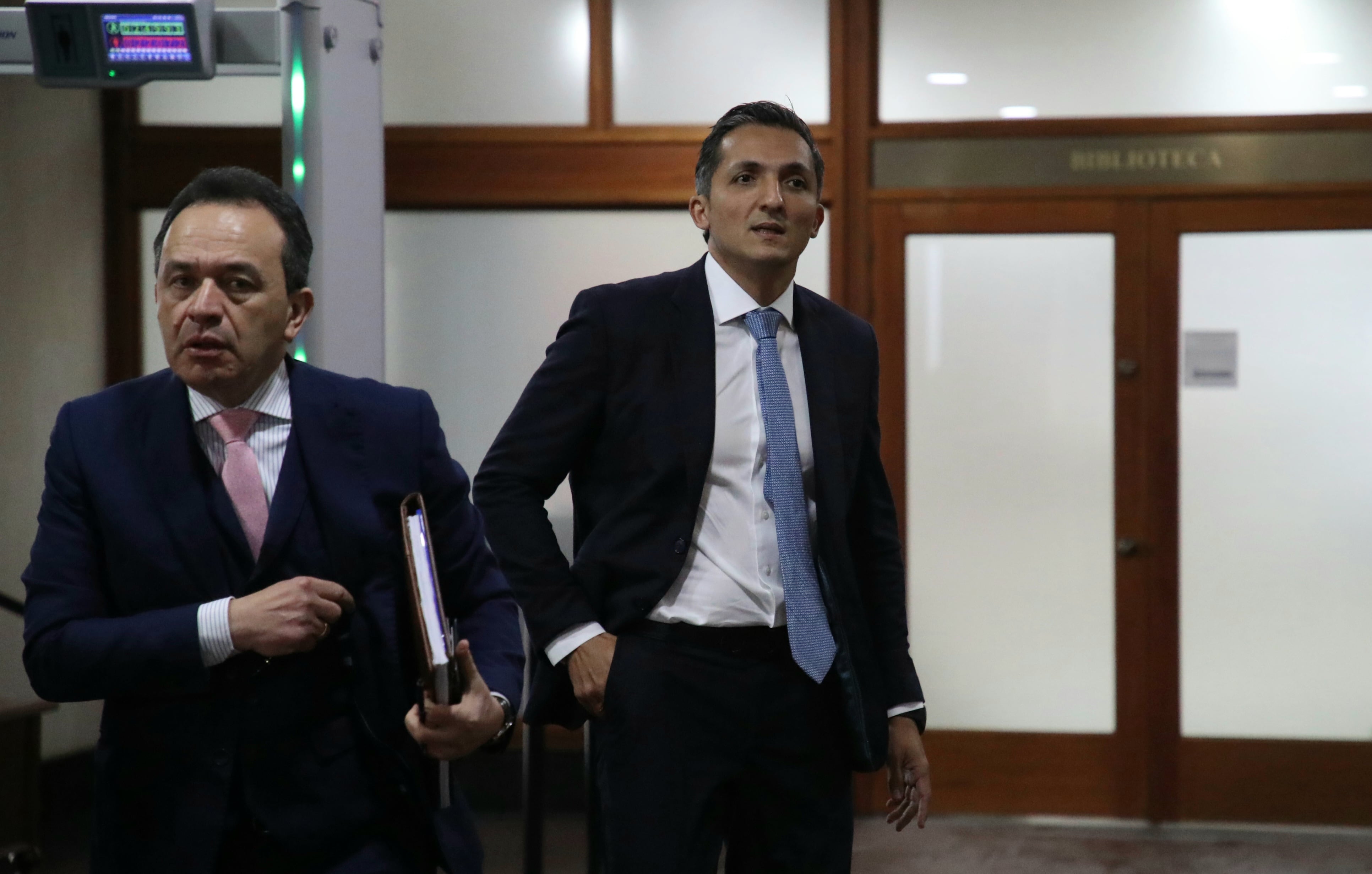Senador Juan Pablo Gallo rinde indagatoria en la Sala de Instrucción de la Corte Suprema de Justicia