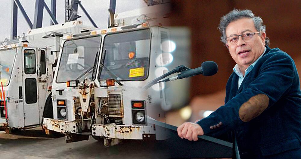 Durante la alcaldía de Gustavo Petro, el Acueducto de Bogotá compró 278 vehículos recolectores de basura para operar el servicio de aseo en la ciudad, pero años después los camiones terminaron abandonados y oxidados en un predio de Tocancipá.  