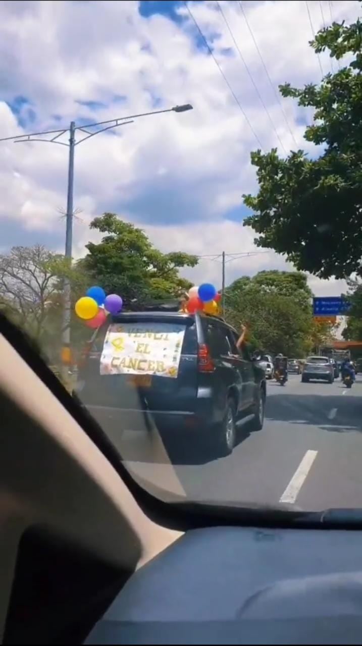 Niño que venció el cáncer en Medellín